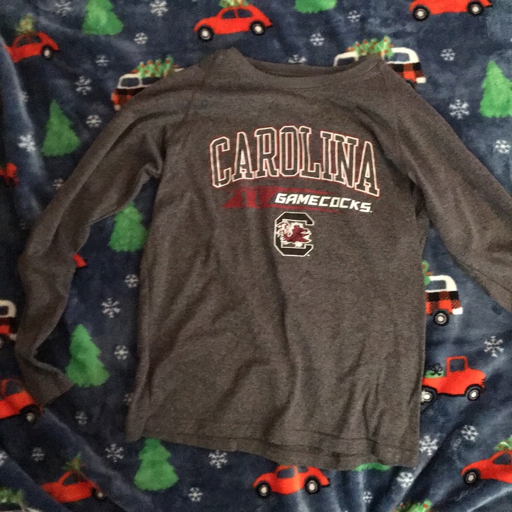 A grey Carolina gamecocks shirt
